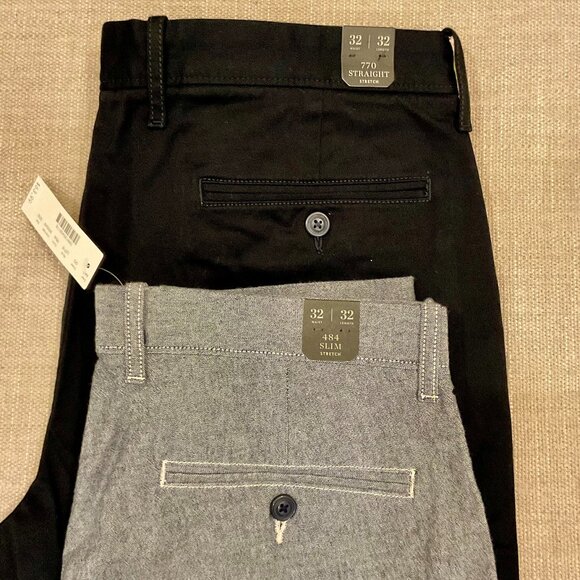 NWT J CREW MEN’S 2 PAIRS OF CHINOS - Picture 3 of 7